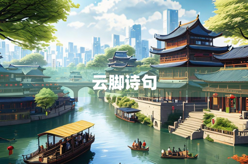 云脚诗句