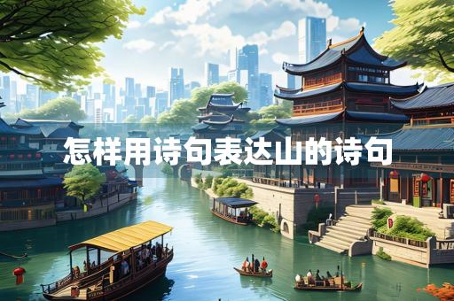 怎样用诗句表达山的诗句