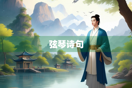 弦琴诗句