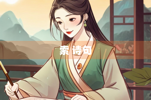 索 诗句