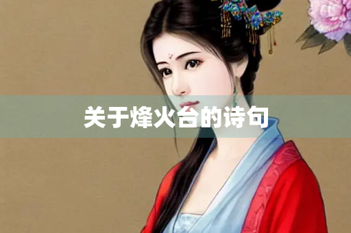 关于烽火台的诗句