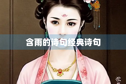 含雨的诗句经典诗句
