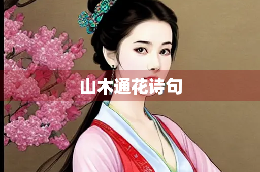 山木通花诗句