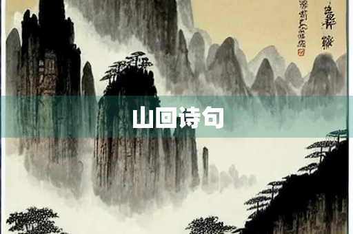 山回诗句