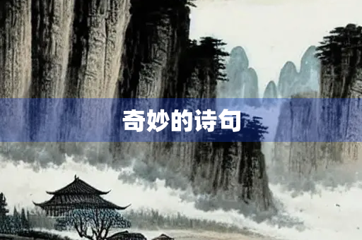 奇妙的诗句