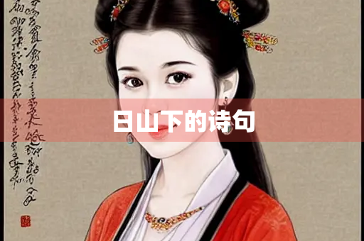 日山下的诗句