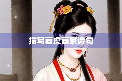 描写画虎画家诗句