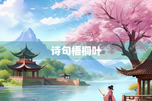 诗句梧桐叶 诗句梧桐叶