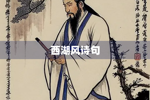 西湖风诗句