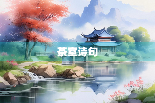 茶室诗句
