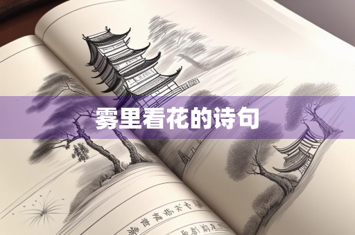 雾里看花的诗句