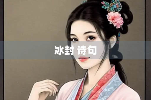 冰封 诗句