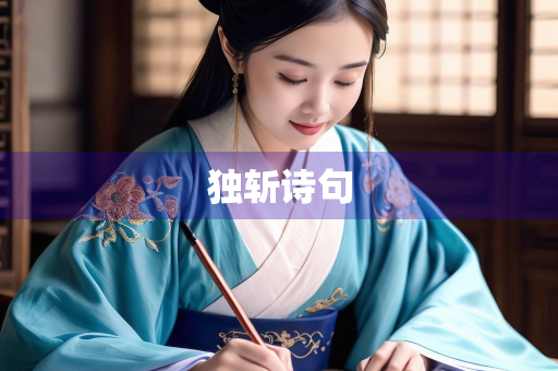 独斩诗句