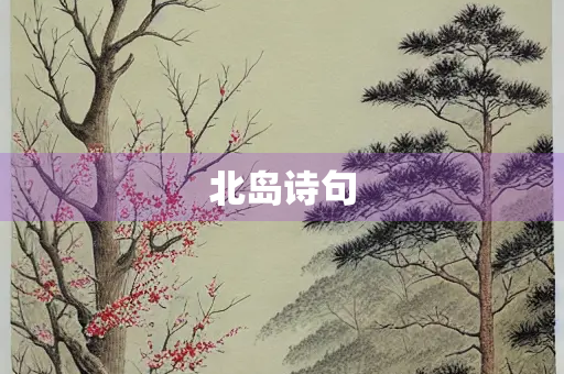 北岛诗句