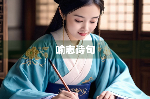 喻志诗句