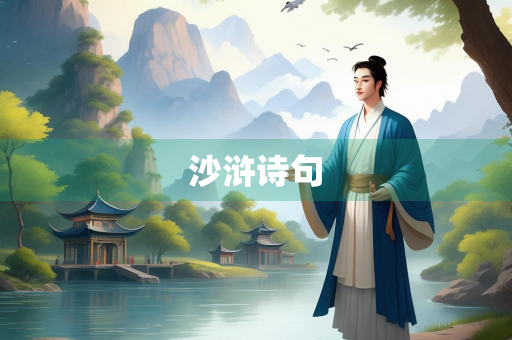 沙浒诗句