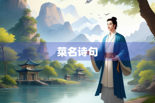 菜名诗句