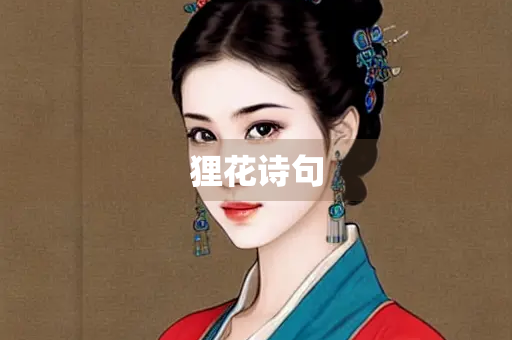 狸花诗句