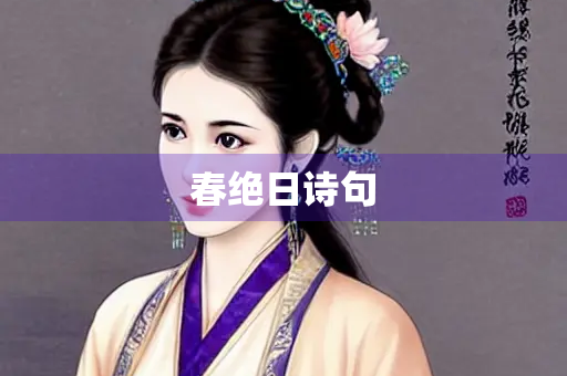 春绝日诗句 春绝日诗句
