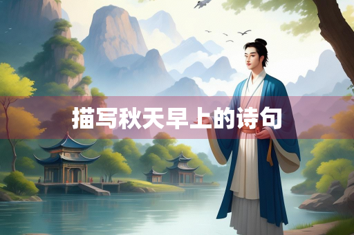描写秋天早上的诗句