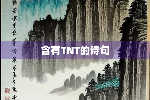 含有TNT的诗句