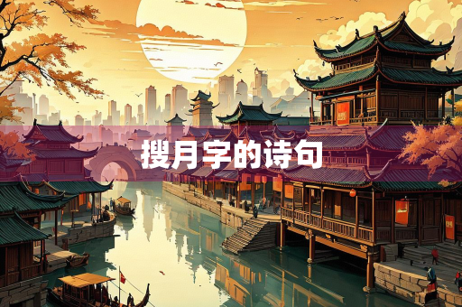 搜月字的诗句