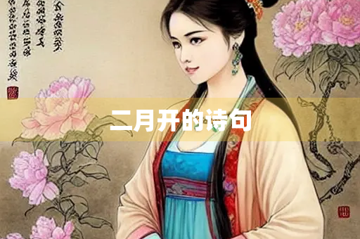二月开的诗句