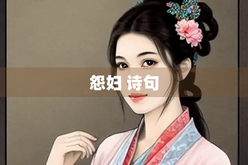 怨妇 诗句 怨妇 诗句