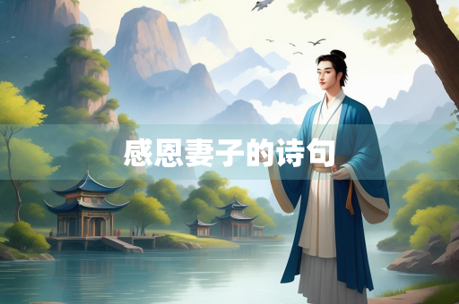 感恩妻子的诗句