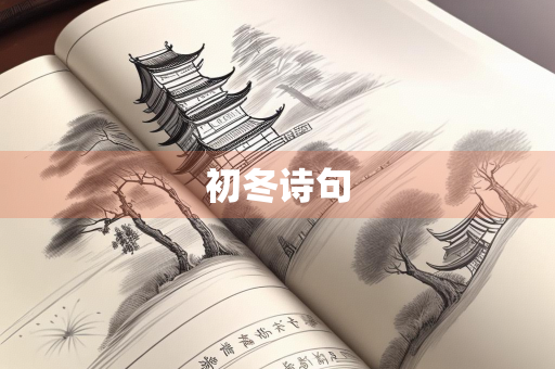 初冬诗句
