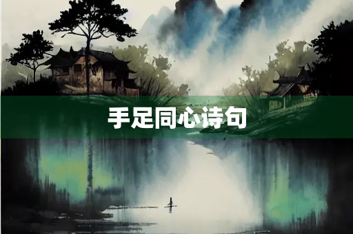 手足同心诗句 手足同心诗句