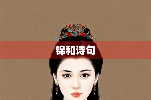 锦和诗句