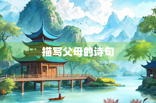 描写父母的诗句