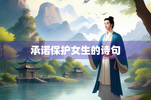 承诺保护女生的诗句