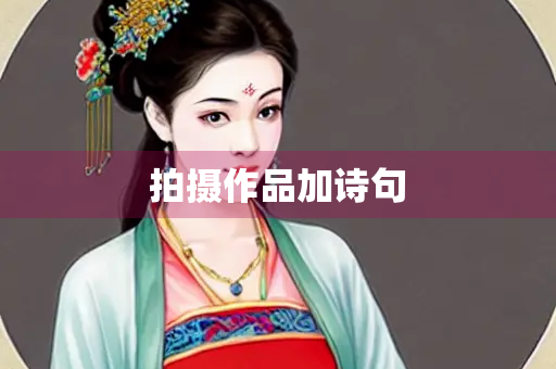 拍摄作品加诗句
