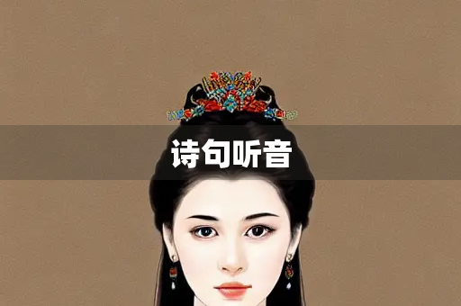 诗句听音