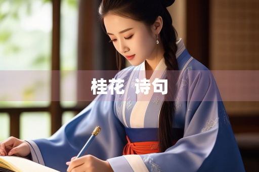 桂花  诗句
