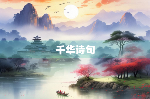 千华诗句