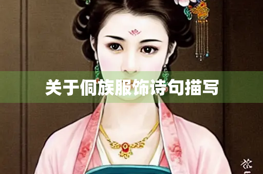 关于侗族服饰诗句描写