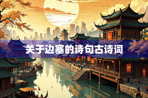 关于边塞的诗句古诗词