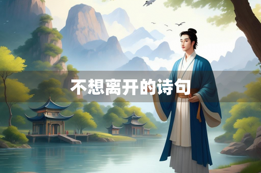 不想离开的诗句