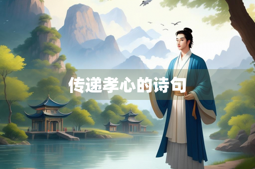 传递孝心的诗句