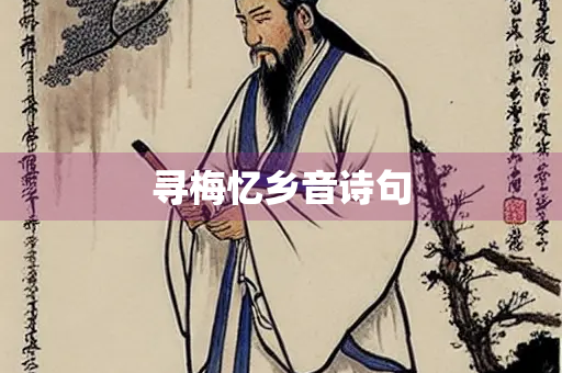 寻梅忆乡音诗句