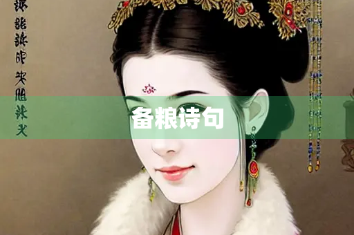 备粮诗句 备粮诗句