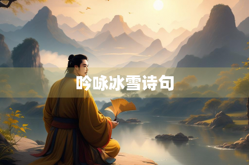 吟咏冰雪诗句