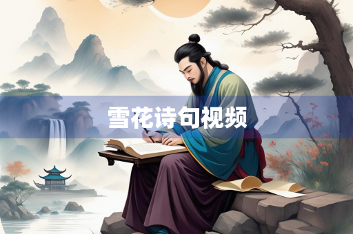雪花诗句视频