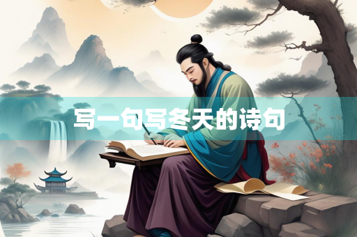 写一句写冬天的诗句 写一句写冬天的诗句