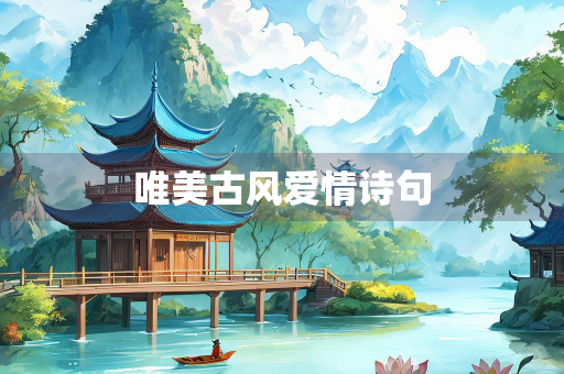 唯美古风爱情诗句 唯美古风爱情诗句