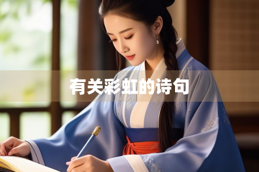 有关彩虹的诗句 有关彩虹的诗句