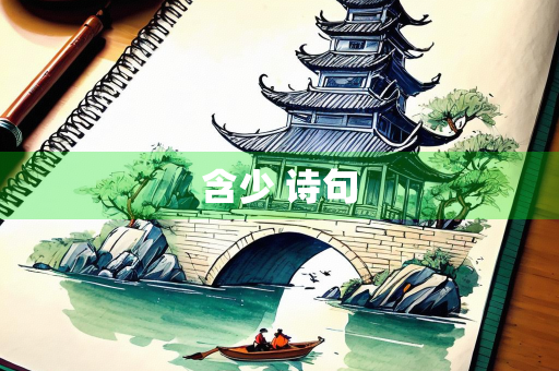 含少 诗句
